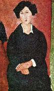 Amedeo Modigliani den italienska kvinna oil painting reproduction